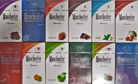 Сигареты "Manchester" SuperSlims Gum mint