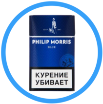 Сигареты "Philip Morris" синий